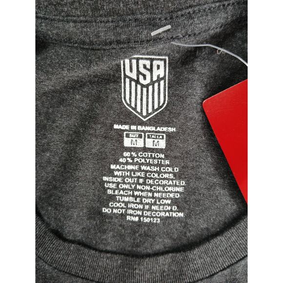 USA Soccer World Cup "Always Possible" Shirt Unisex Mens Medium Tee Graphic NWT - Picture 2 of 7
